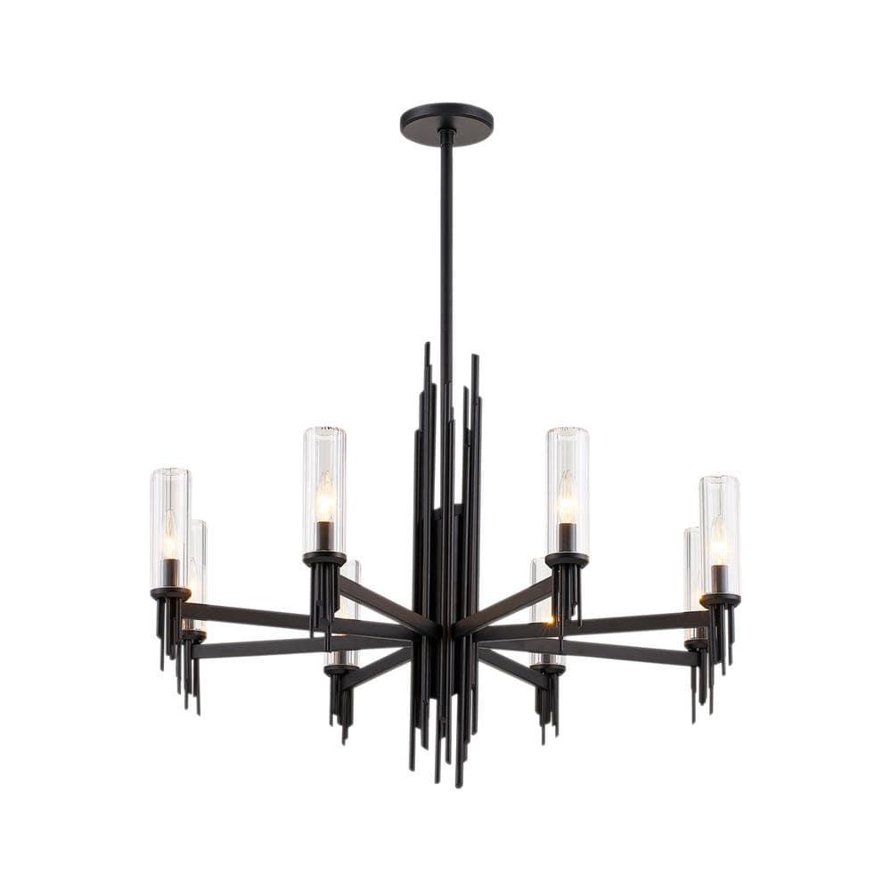 Torres 8 - Light Modern Linear Chandelier