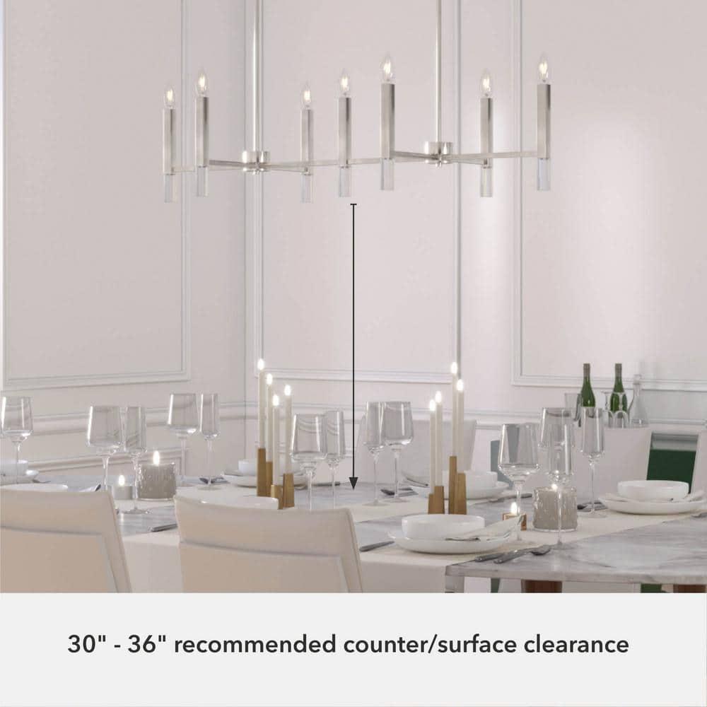 Hunter Fan Sunjai 7 Light Linear Ceiling Light Fixture