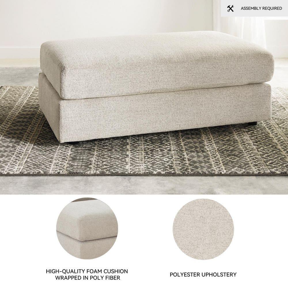 Hokku Designs Soletren Oversized Ottoman