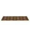Main + Mesa Natural Coir Doormat with Geometric Print, Multi-color
