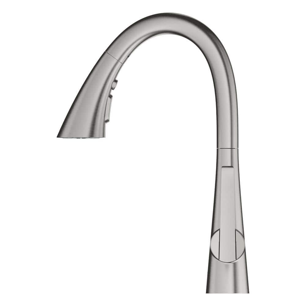 ZEDRA Single-Handle Pull Down Triple Spray Bar Faucet 1.75 GPM