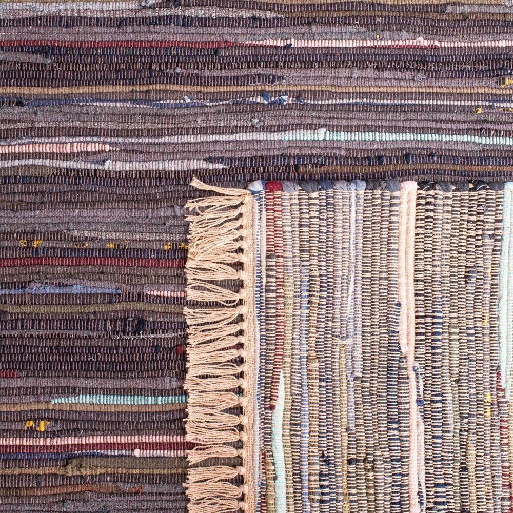 Rag Runner Rug RAR122 Hand Woven Runner Rug - Purple/Blue - 2'3"x9' - Safavieh.
