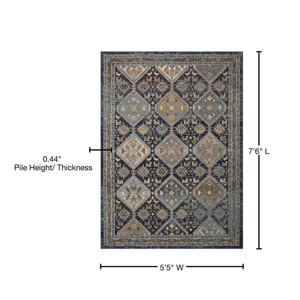 Loloi II Jocelyn Southwestern Navy / Blue Area Rug