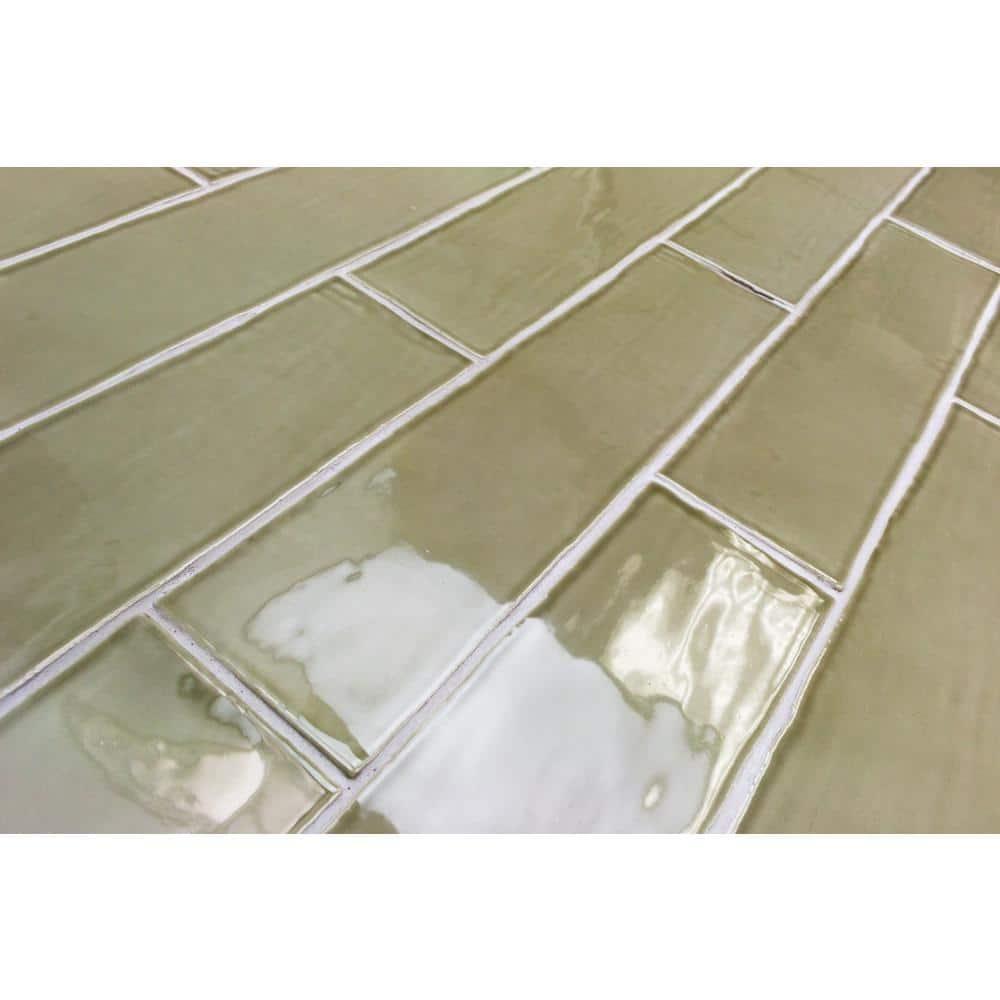 Barcelona 3" W x 12" L Polished Ceramic Subway Wall Tile (10.76 Sq. Ft. / Case)