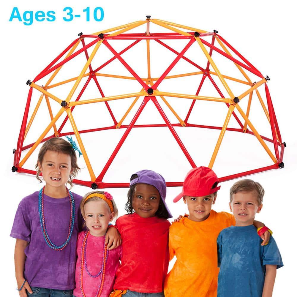 Veryke Dome Playground Climber Galvanized Pipe 82.28” 51.15 lb