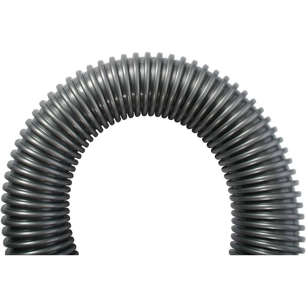 Cen-Tec Systems 94720 Quick Click 20 Ft. Hose for Home and Shop Vacuums with Expanded Multi-Brand Power Tool Adapter Set for Dust Collection, Silver