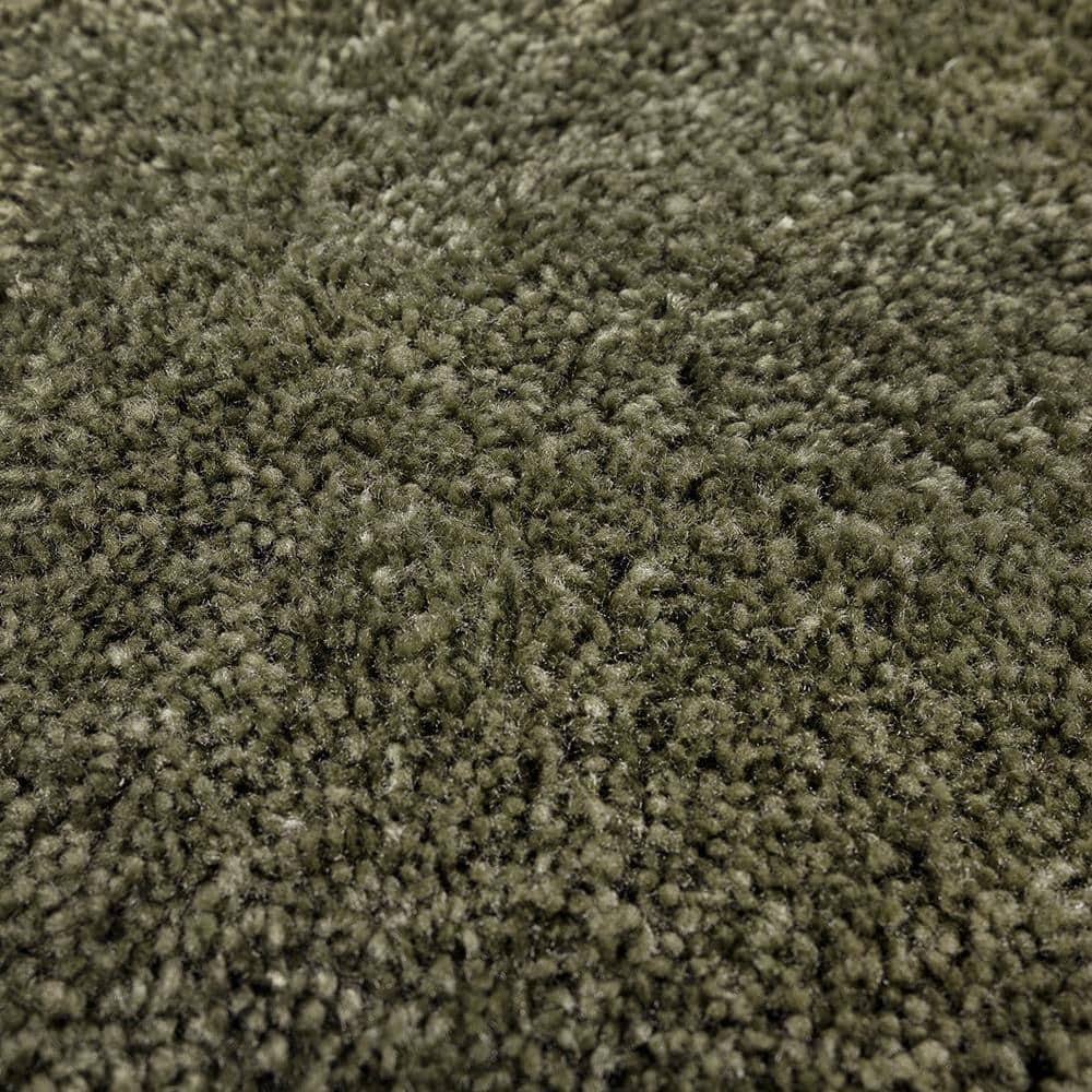 BrylaneHome The Elegance Bath Rug Collection - Bath Rug - 17" W 24" L, Olive
