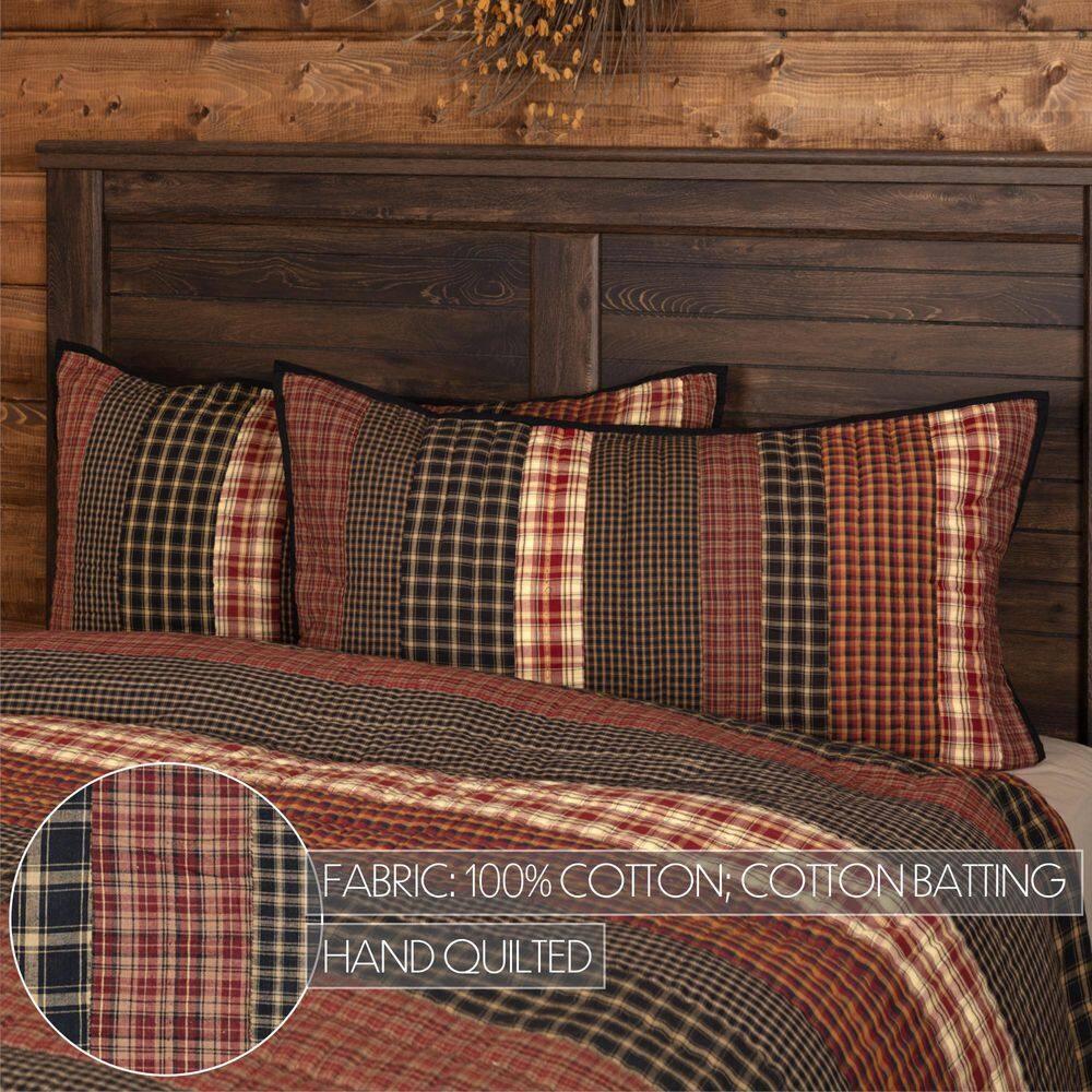 VHC Brands Beckham Cotton Blend Pillow Sham
