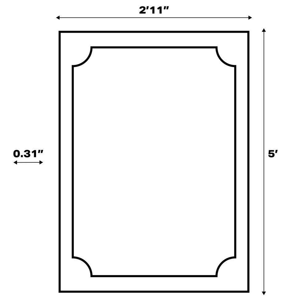 JONATHAN Y Thea Modern Geometric Checkerboard High-Low Beige/Cream 3 ft. x 5 ft. Area Rug