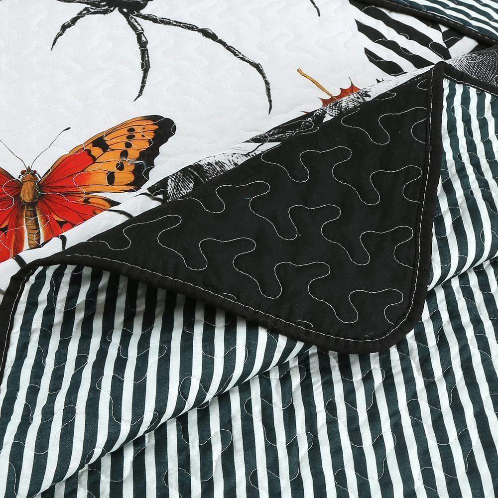 MarCielo ME500 Polyester Quilted Animal Print Quilt Set