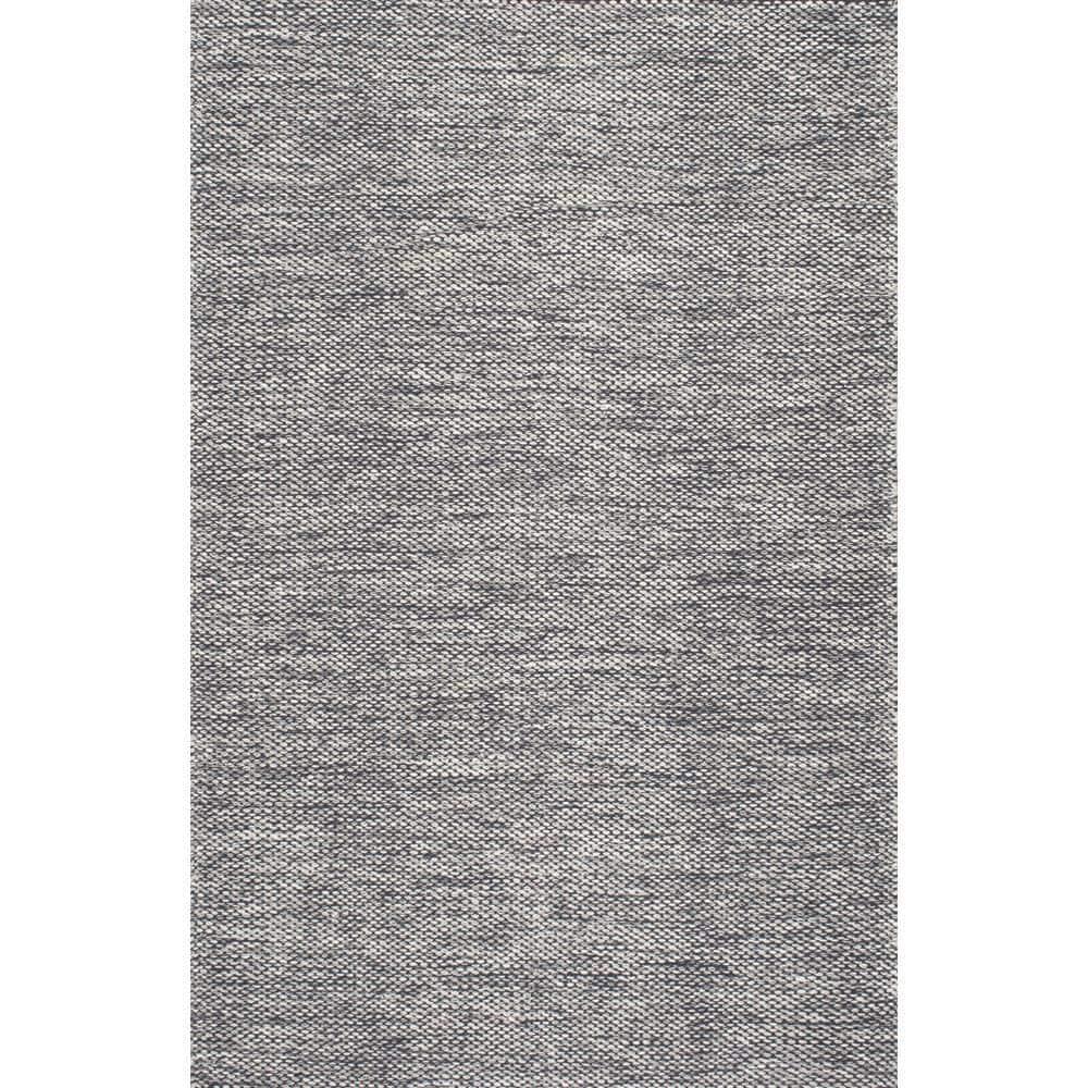 Nuloom Alessi Solid Farmhouse Cotton Kitchen Runner Indoor Area Rug - Hallway, Entryway, 2' 6" x 8', Gray