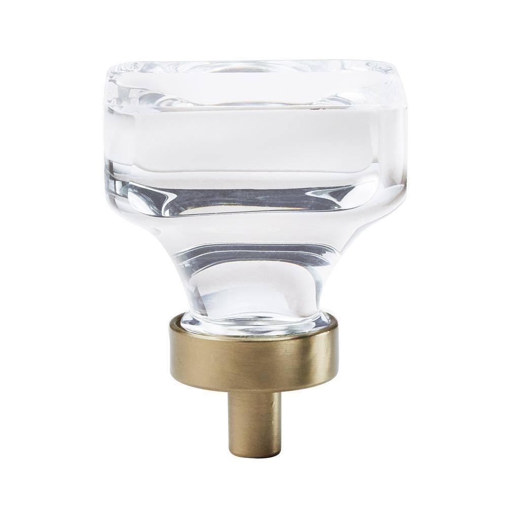 Glacio 1 3/8" Length Square Knob