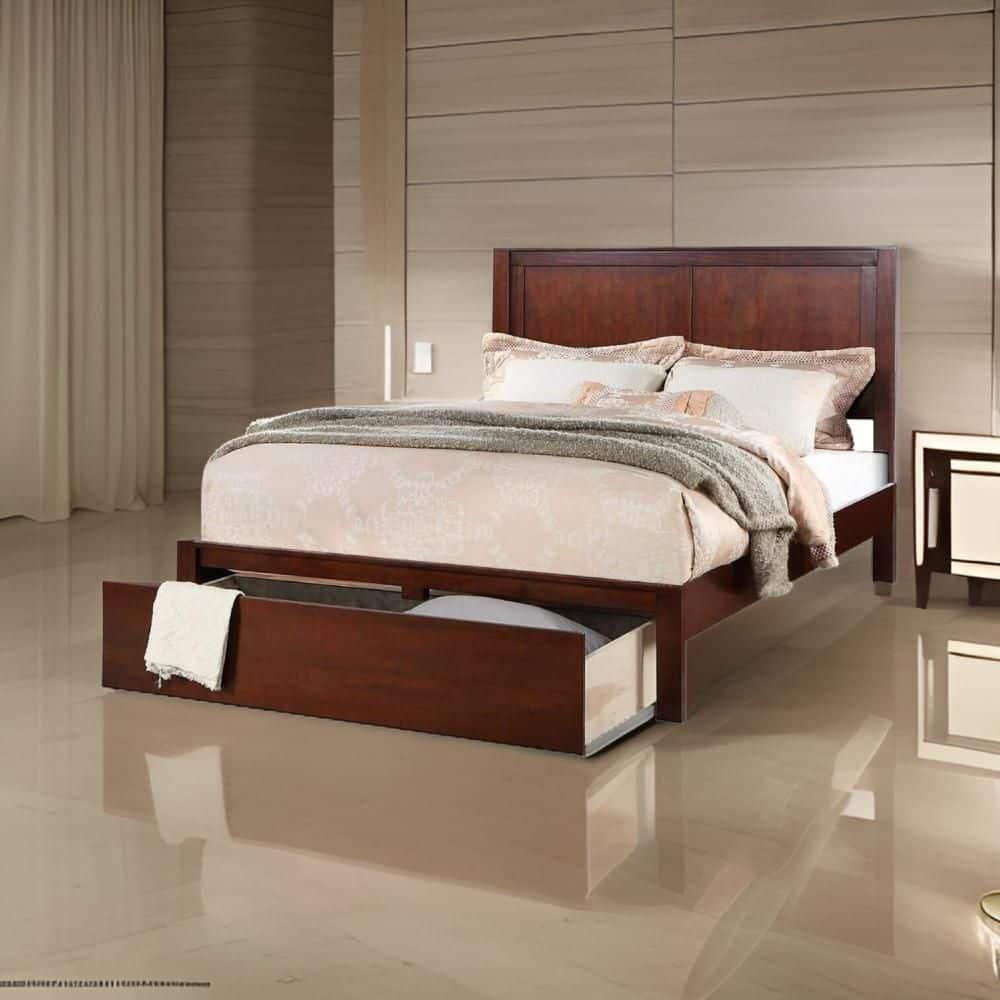 Benjara Eve Platform Storage Bed