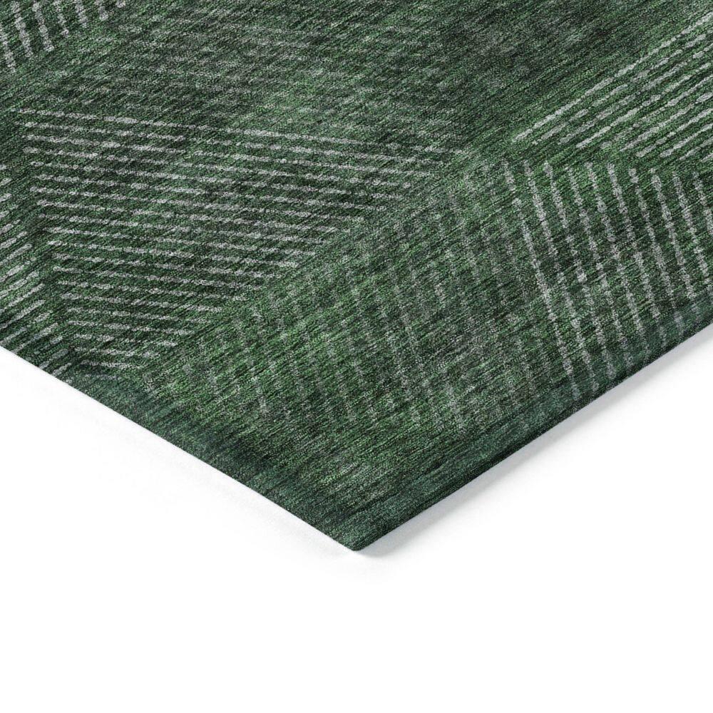 Addison Rugs Chantille Indoor/Outdoor Transitional Geometric Fern Washable Rectangle Rug, 5' x 7'6"