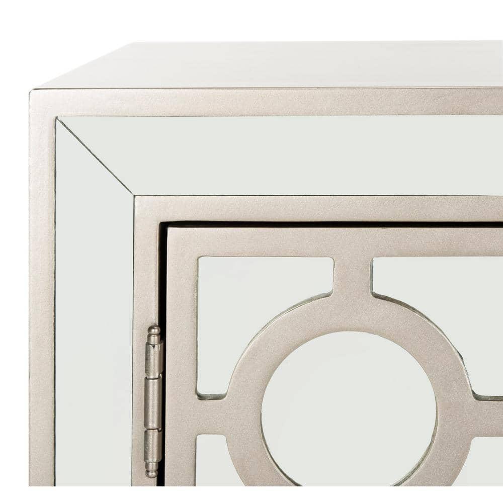 Kaia 2 Door Chest - CHS6404 - Champagne/Mirror - Safavieh