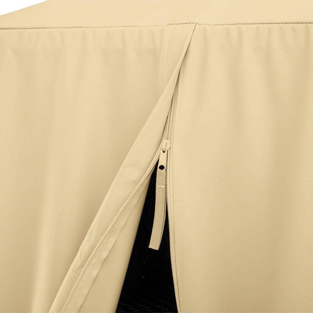 Classic Accessories Veranda™ Calentador de Patio Redondo con Cubierta de Mesa - Cubierta Exterior Resistente Al Agua (55-995-015101-00)