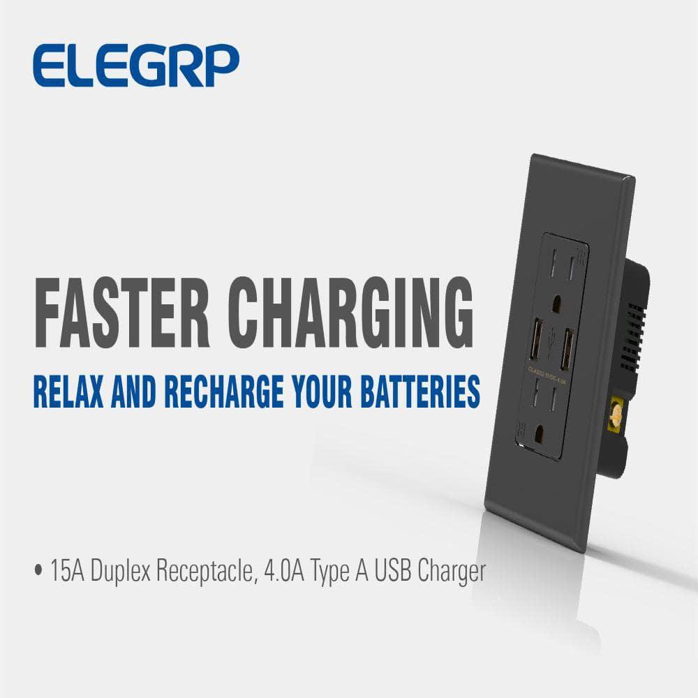 15 Tamper Resistant Duplex Outlet