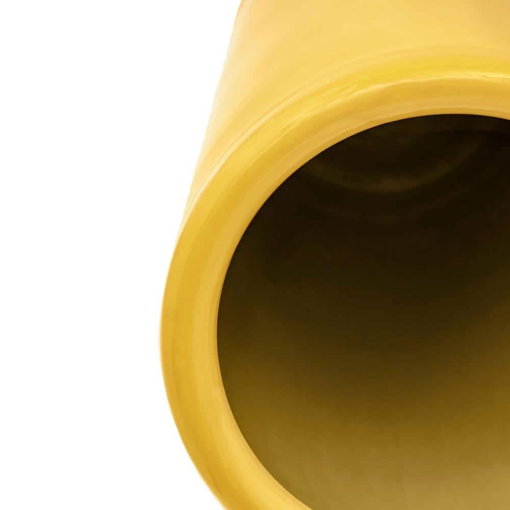 24" Bright Yellow Umbrella Stand