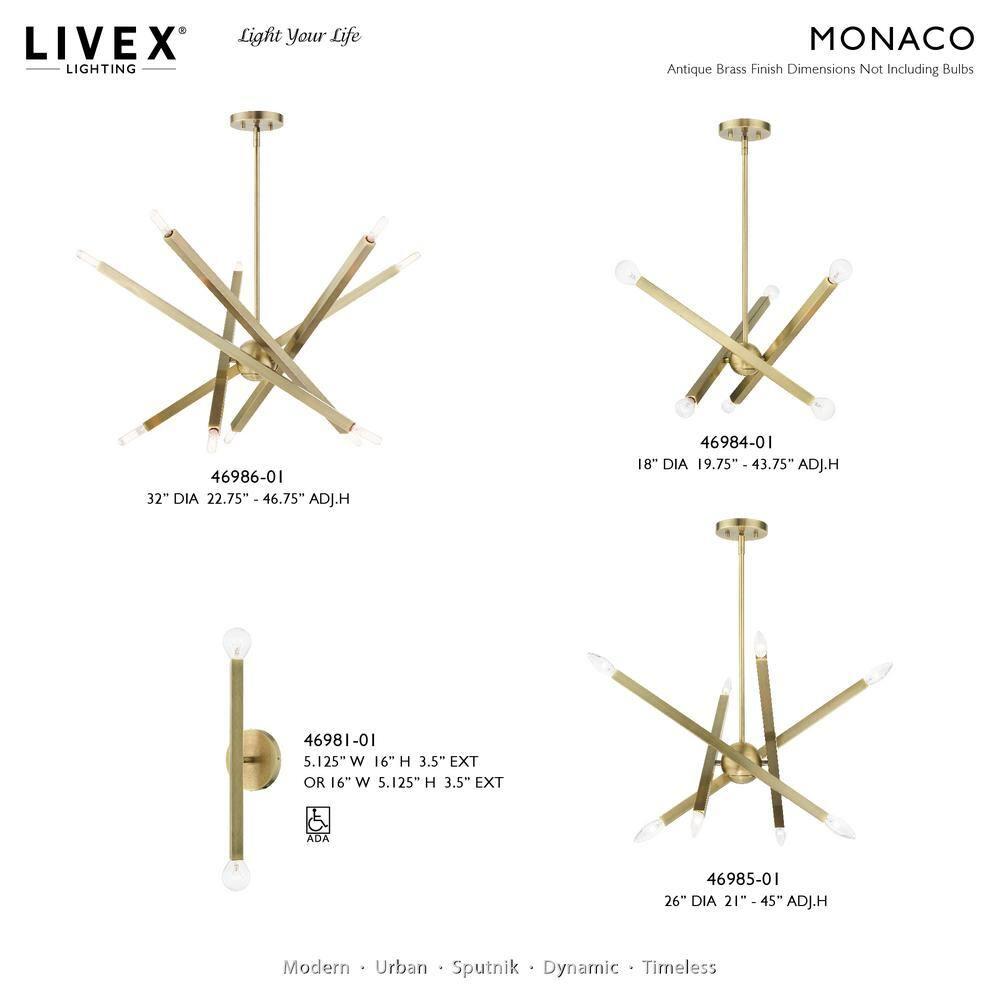 Mercury Row® Lydia 8 - Light Dimmable Modern Linear Chandelier