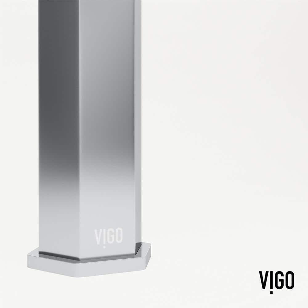 Nova 8" H Single Handle Single Hole Bathroom Faucet