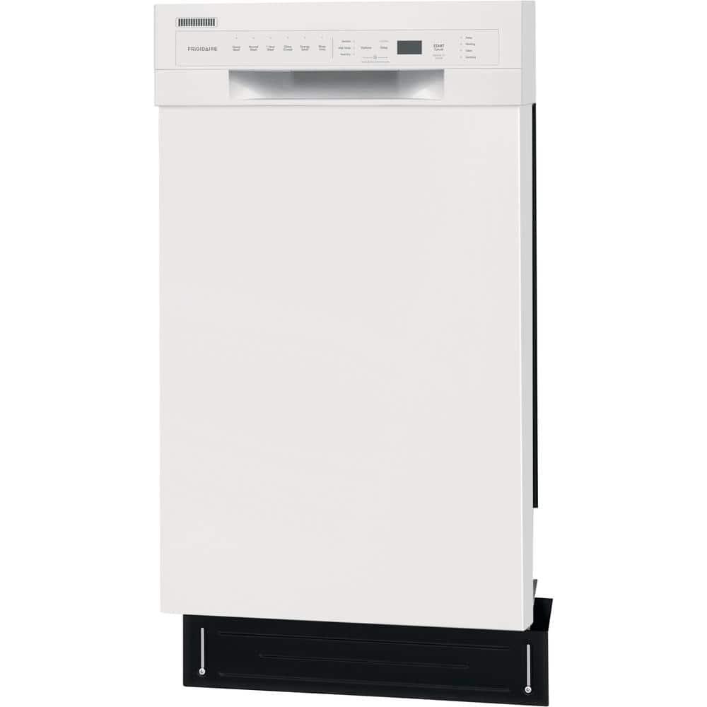 Frigidaire Frigidaire Series 18" 52 dBA Built-in Full Console Dishwasher with Cycle Status Indicators FFBD1831UW