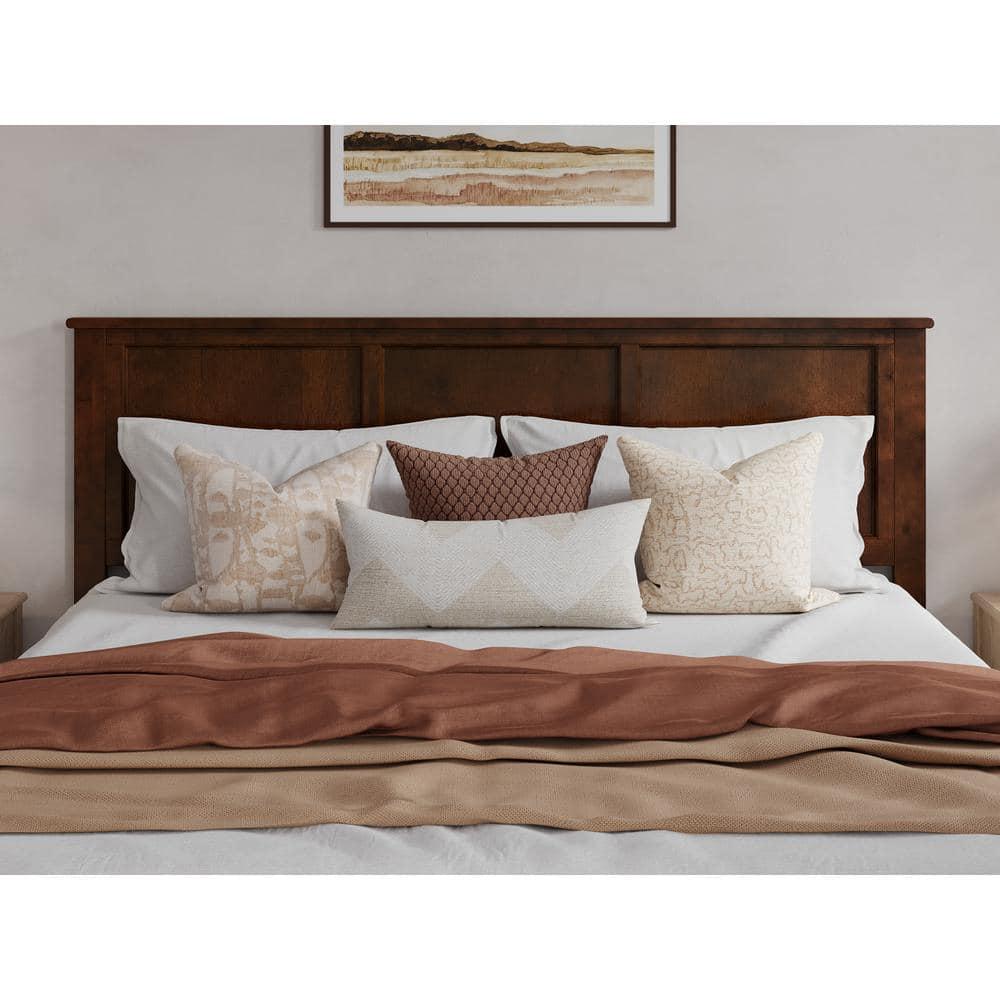 Madison Solid Wood Platform Bed with Matching Footboard & Storage Drawers