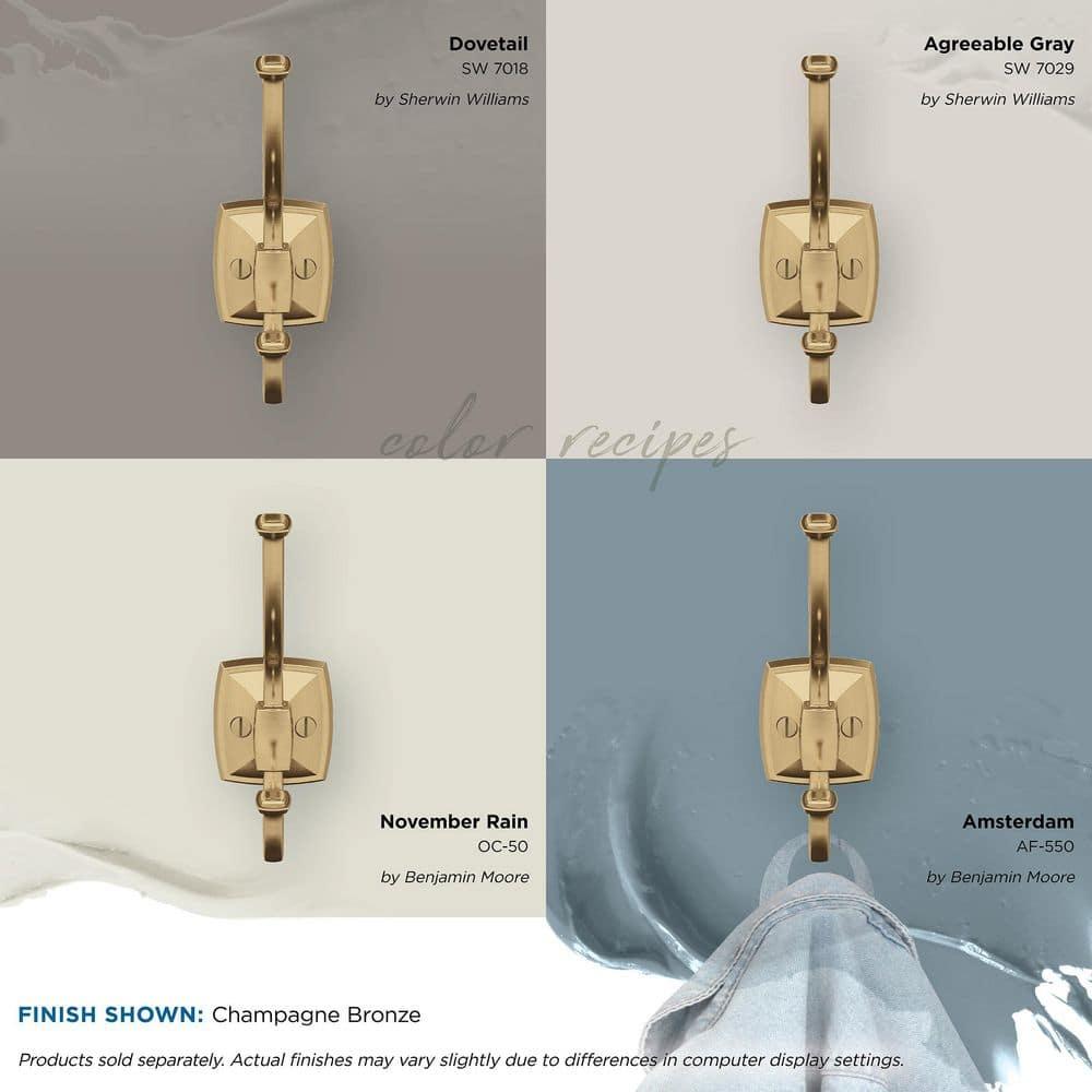 Kinsale Transitional Double Prong Decorative Wall Hook