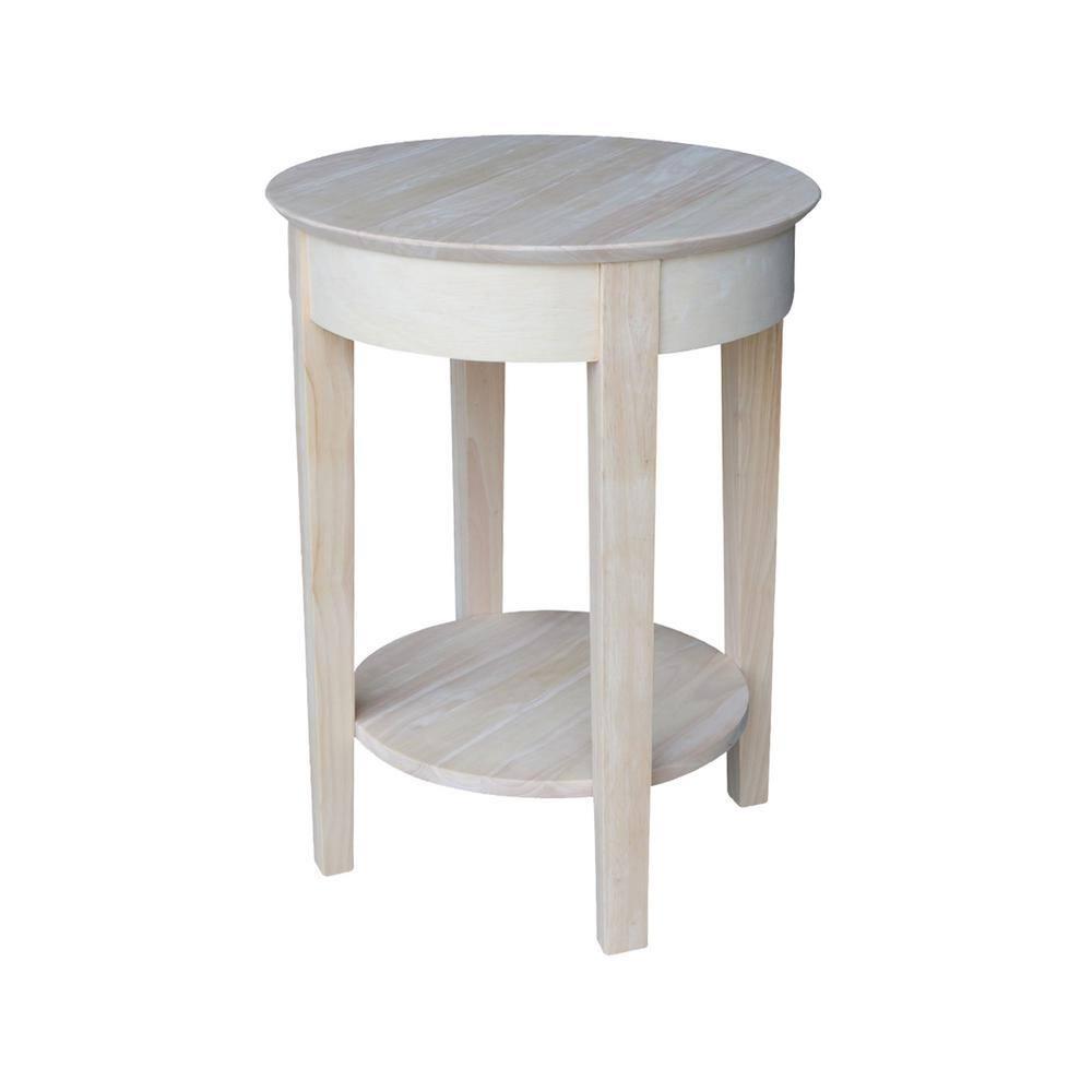 International Concepts Phillips Accent Table Includes Drawer
