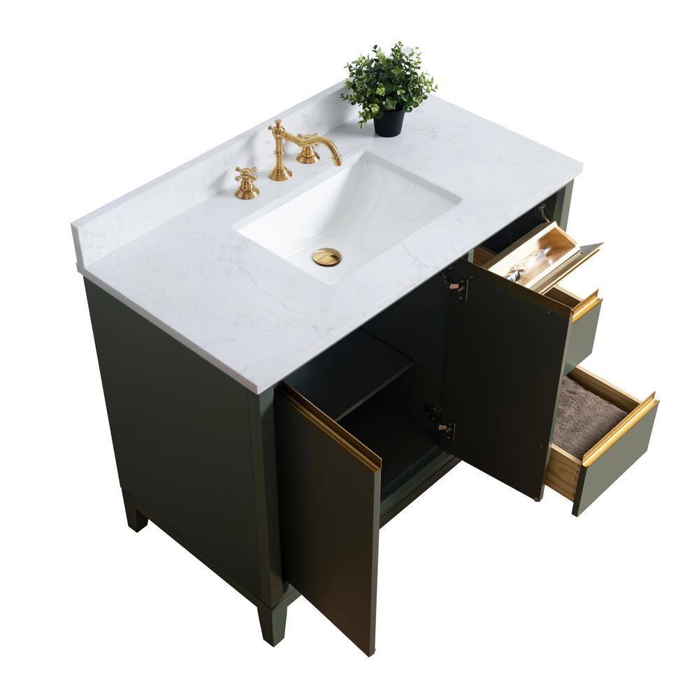 42 Single Bathroom Vanity with Top