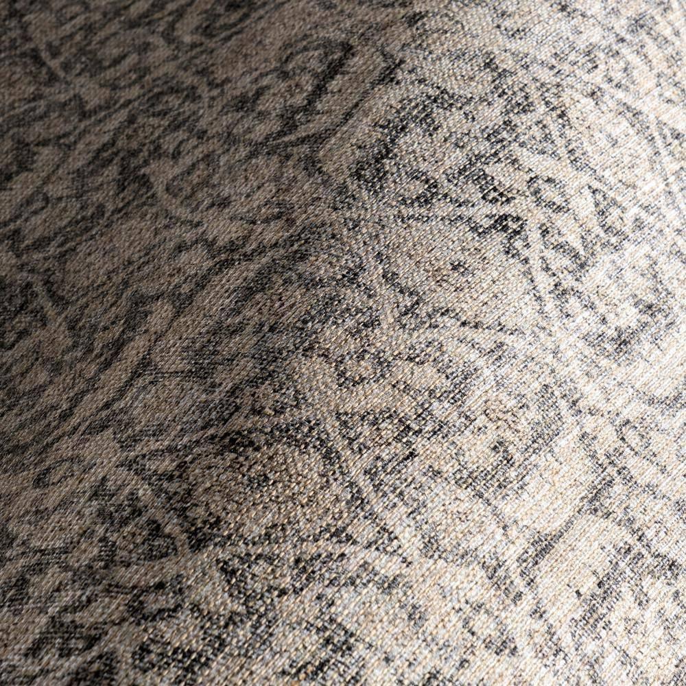 Nuloom Hillstone Collection Calantha Traditional Vintage Medallion Area Rug, 5' x 8', Beige