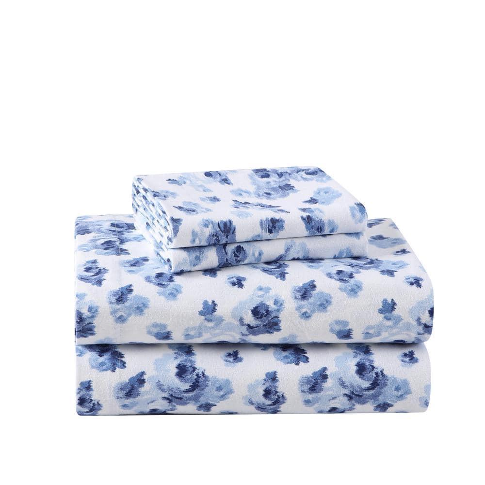 Laura Ashley Laura Ashley Cotton Flannel Cozy Sheet Sets