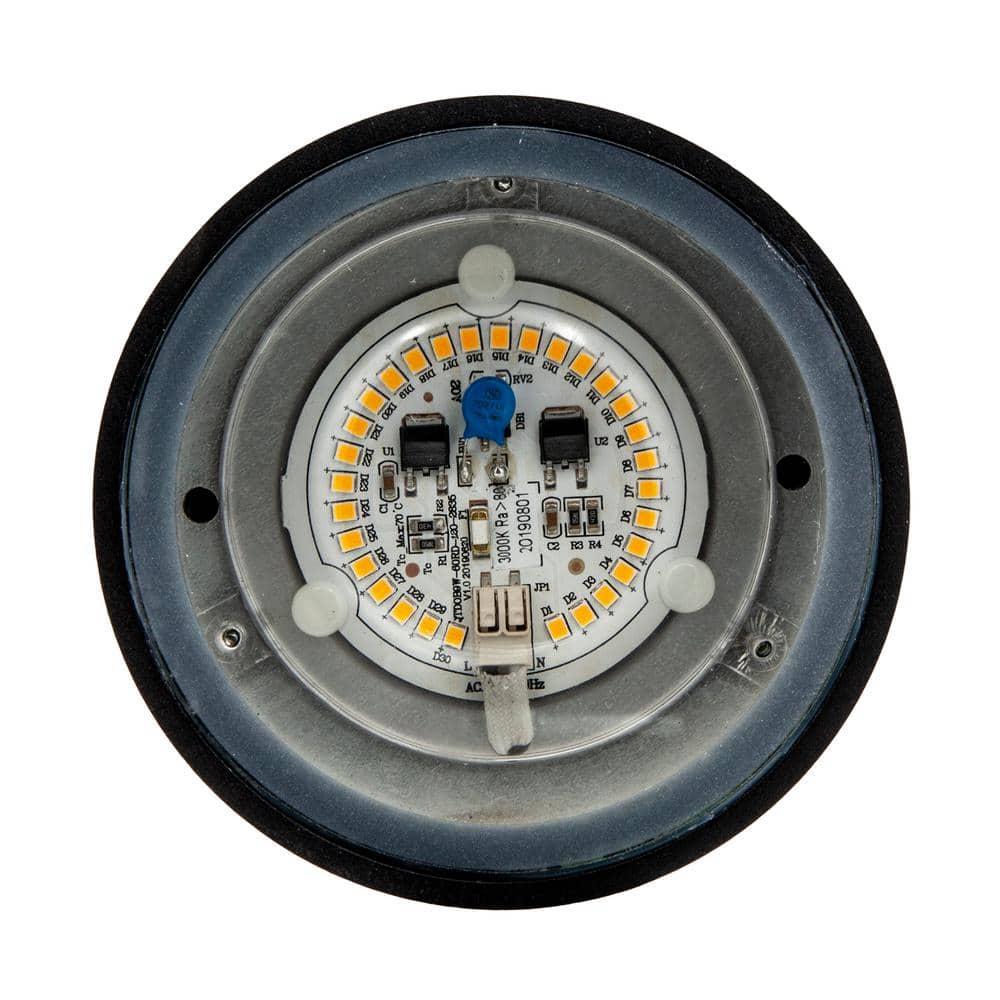Maxxima Cylinder LED Outdoor Wall Light - Modern Wall Wash Up and Down Porch Light, 24 Watt, 3000K Warm White,