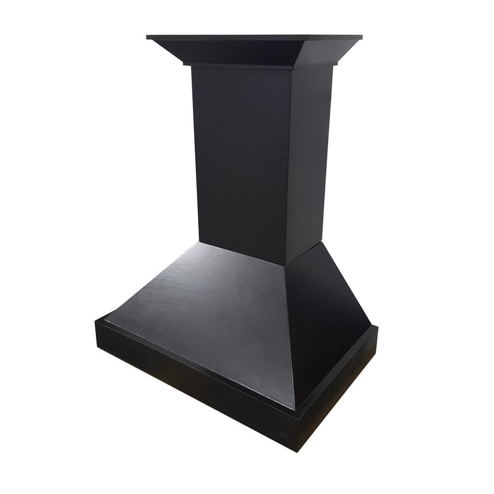 ZLINE 30 in. Convertible Vent Wooden Wall Mount Range Hood in Antigua & Walnut