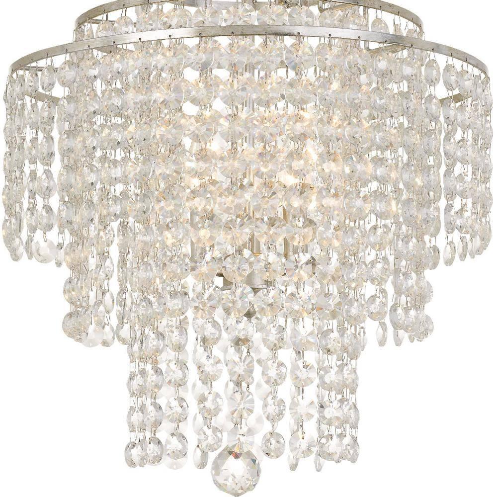 Crystorama Lighting - Four Light Chandelier - Chandelier - Arielle - Three Light