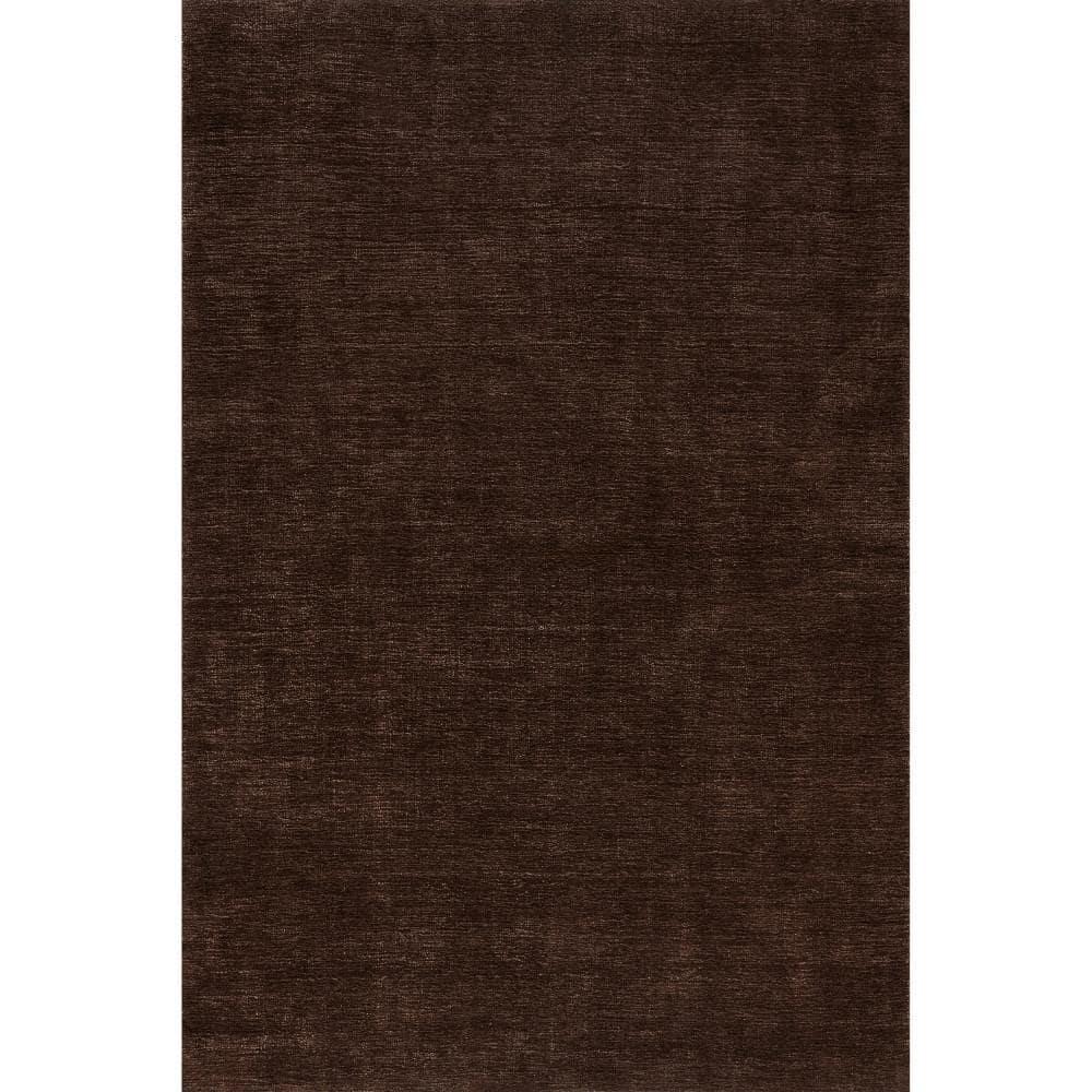 Nuloom Arrel Speckled Wool-Blend Area Rug, 4' x 6', Truffle Brown