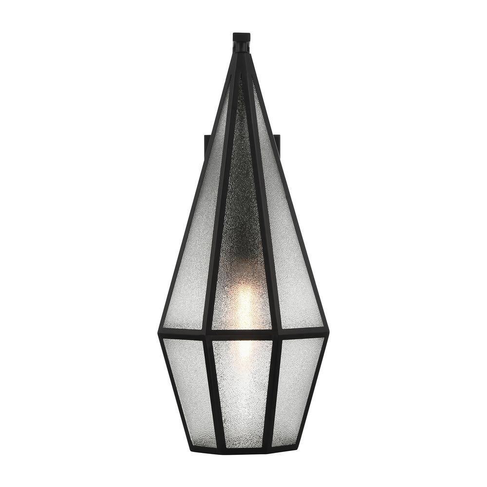 Savoy House Savoy House Peninsula 1-Light Outdoor Wall Lantern in Matte Black