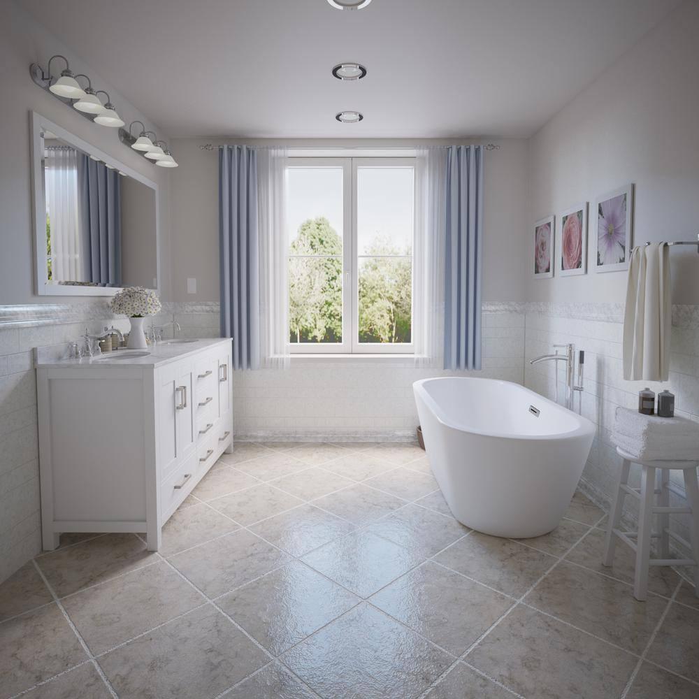 Wyndham Collection Sheffield 59" Freestanding Double Vanity Base Only