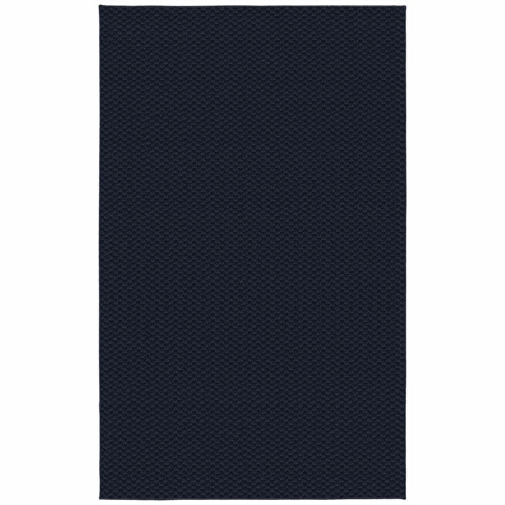 Garland Rug Medallion Navy Indoor Area Rug, 9' x 12'