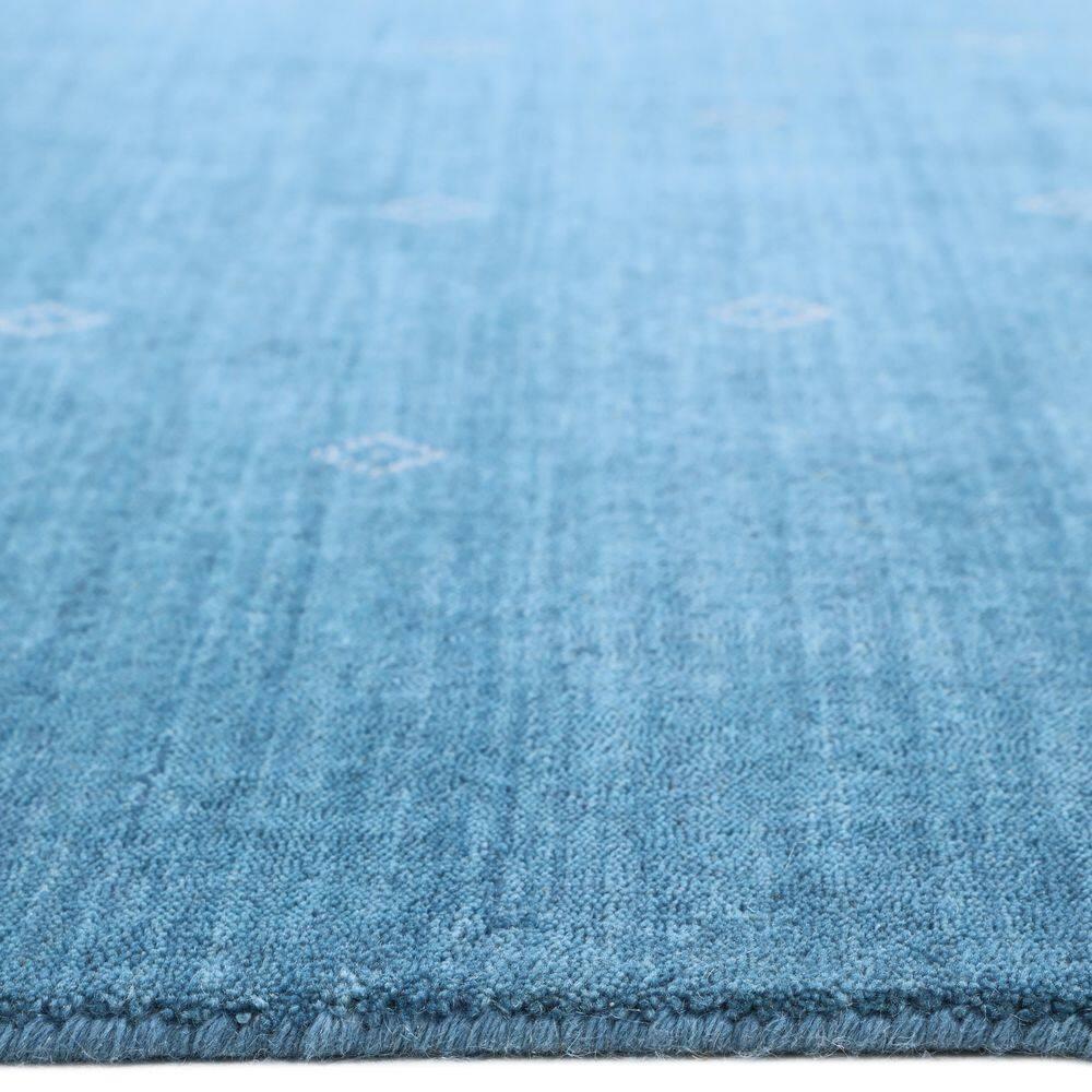Cyrena Hand-Loomed Wool Rug - Sapphire / 6' x 9'