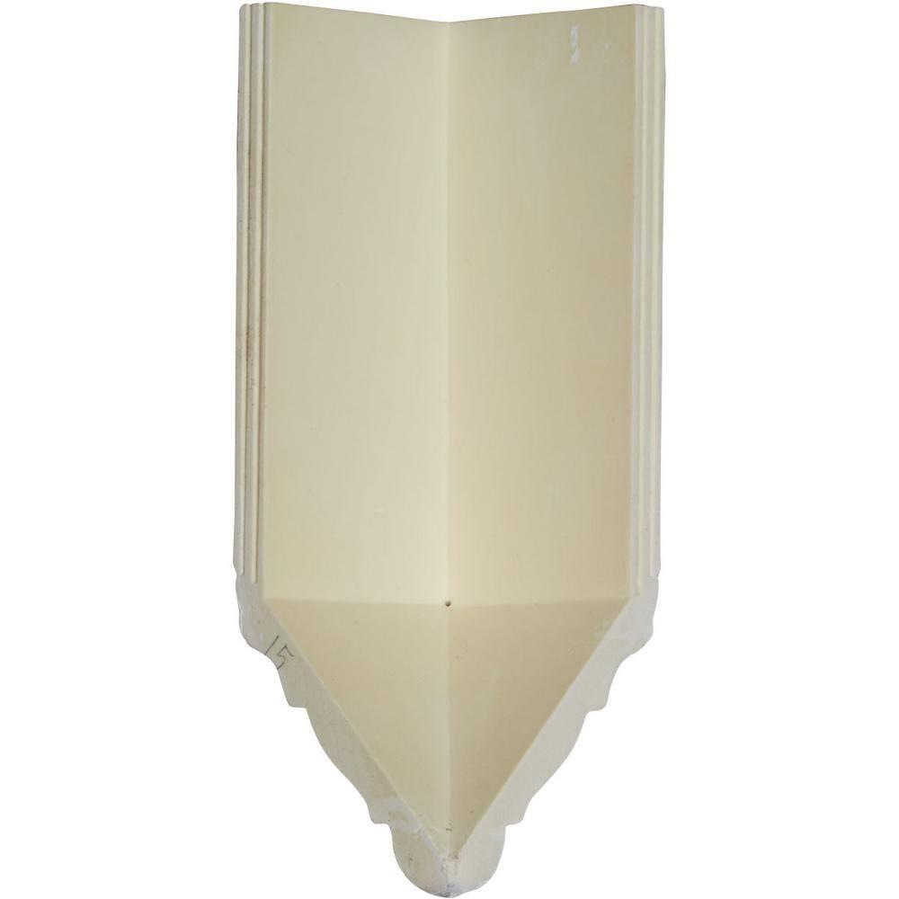 4 1/2"W x 4 1/2"P x 13-1/4"H Inside Corner