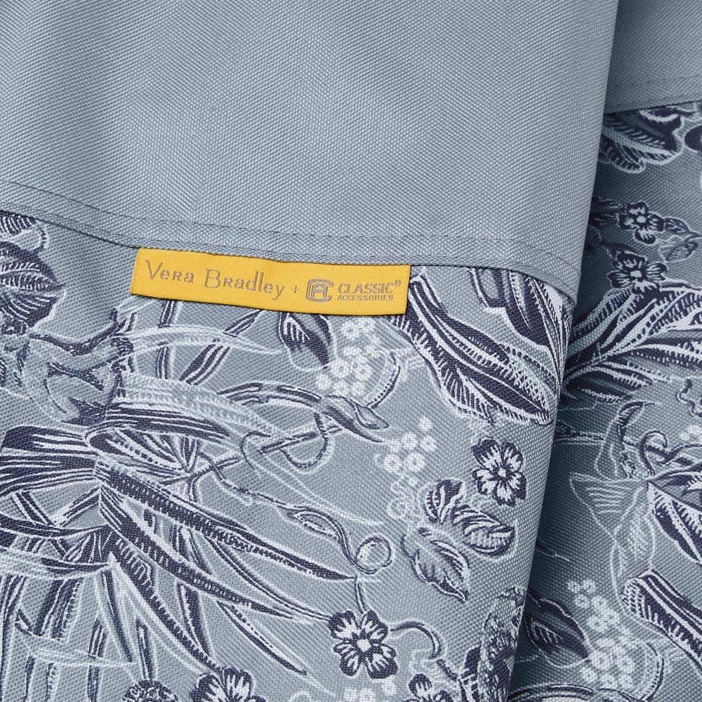 Classic Accessories for Vera Bradley Water-Resistant Adirondack Patio Chair Cover, 32 x 34 x 32 Inch, Rain Forest Toile Gray KEF16