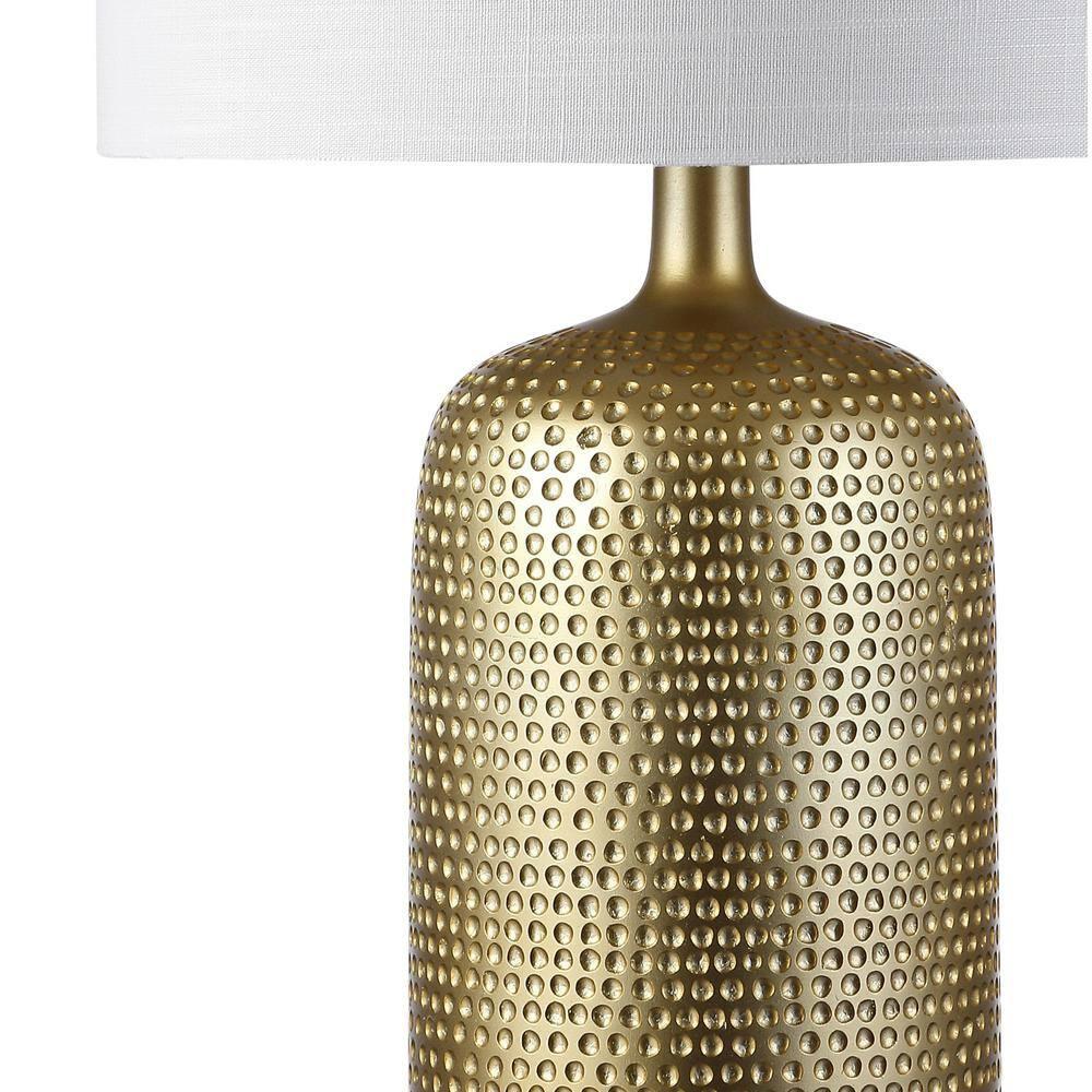 JONATHAN Y JYL1017A Sophia 30" Resin LED Table Lamp, Gold