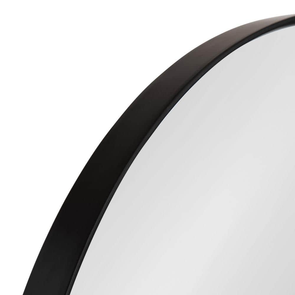 20" x 34" Chadwin Decorative Wall Mirror with Shelf Natural - Kate & Laurel All Things Decor: Arched, Farmhouse-Inspired