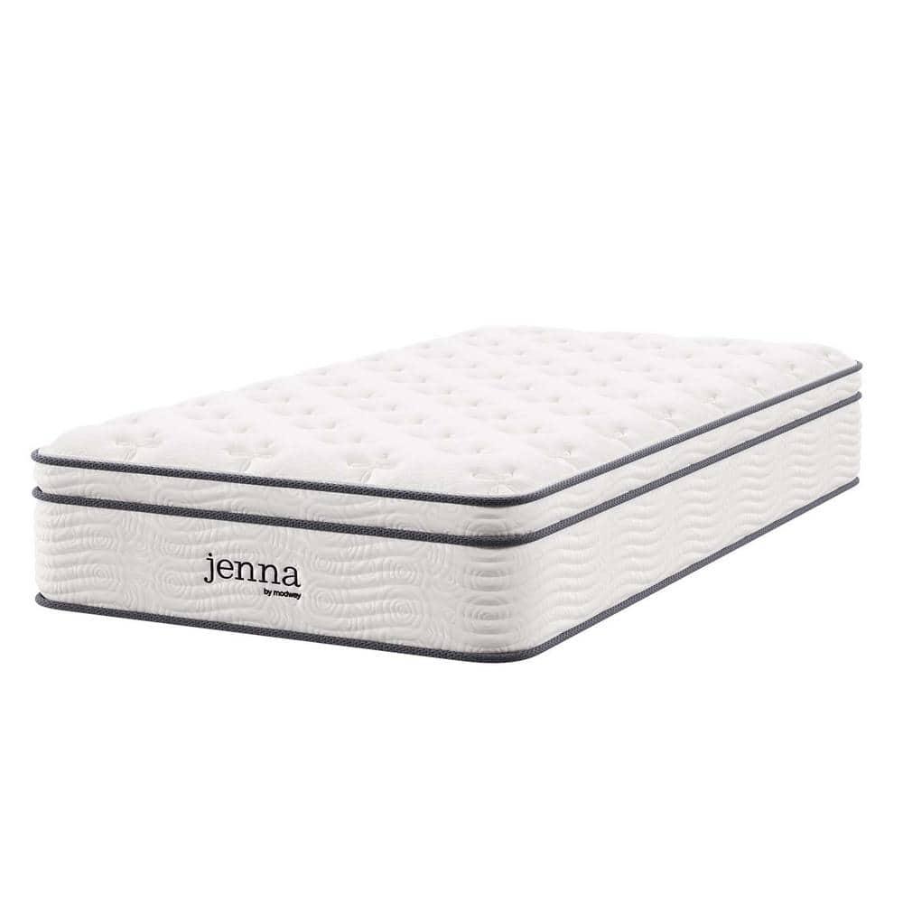 Modway Jenna 12 Inch Innerspring and Foam Twin Mattress