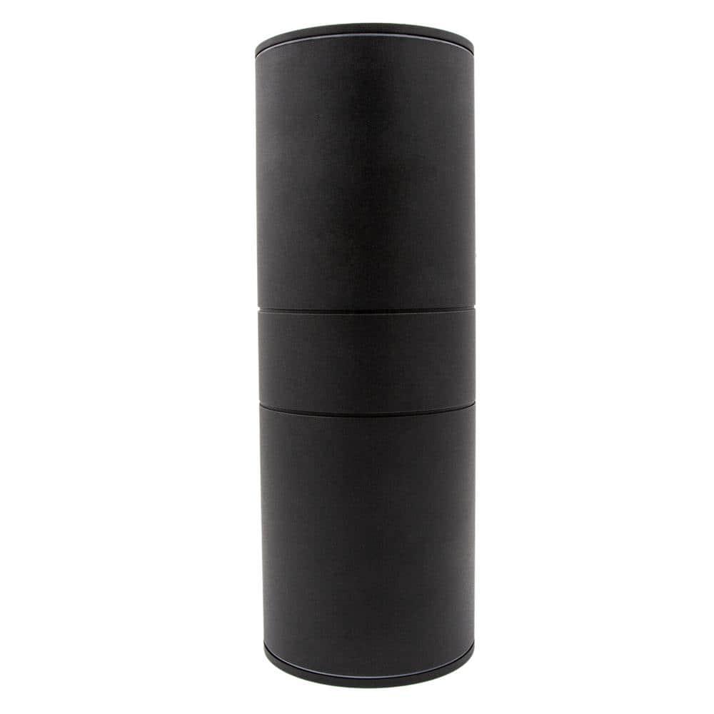 Maxxima Cylinder LED Outdoor Wall Light - Modern Wall Wash Up and Down Porch Light, 24 Watt, 3000K Warm White,
