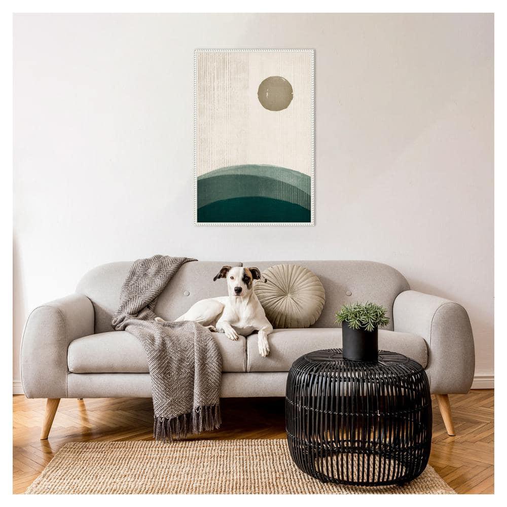 Amanti Art The Rusty Sun by Ema Paraschiv Canvas Wall Art Print Framed 23 x 33-in.