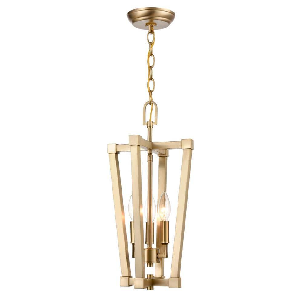 Millennium Lighting 3 - Light Pendant in  Modern Gold