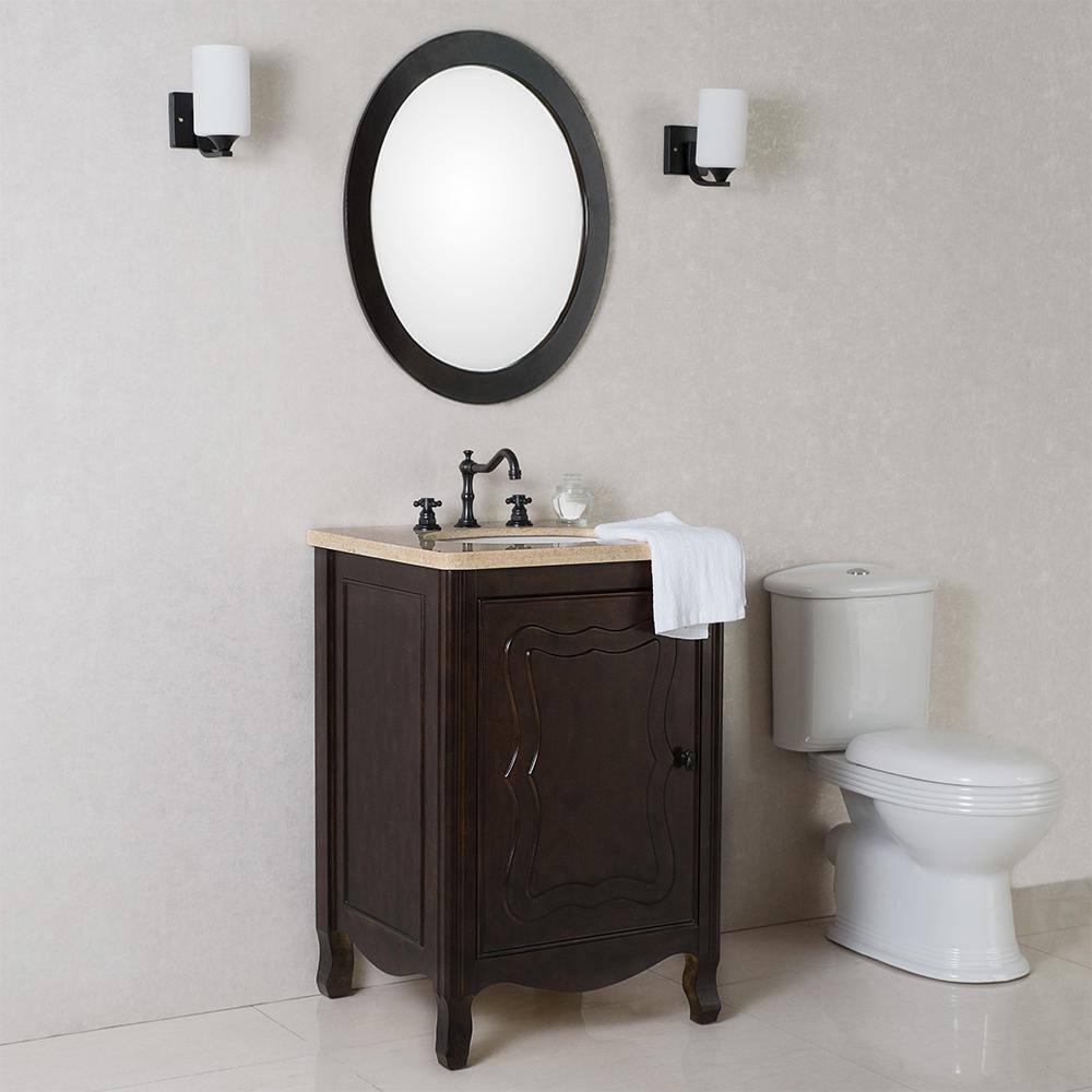 Bellaterra Home Oval Wall Mirror