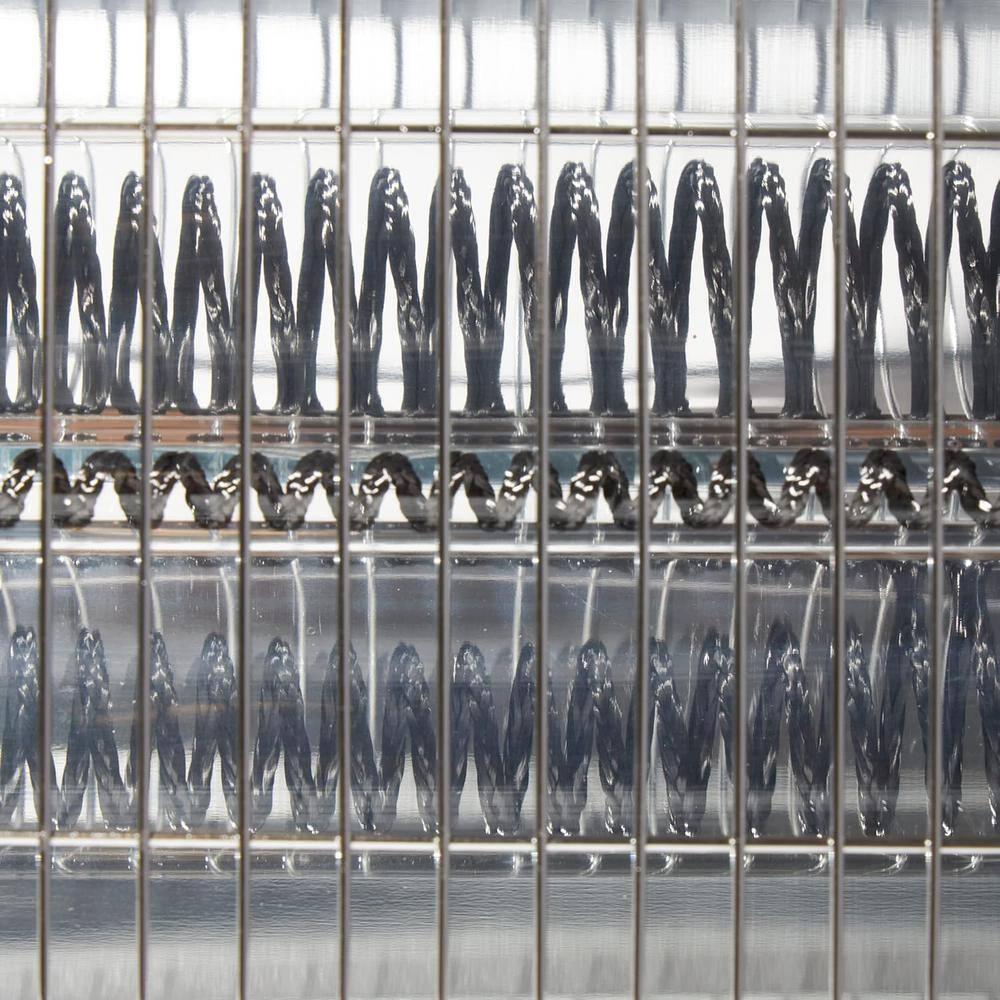 Dr Infrared Heater Carbon Infrared Patio Heater, Indoor and Outdoor (120V / 1500W, Silver)