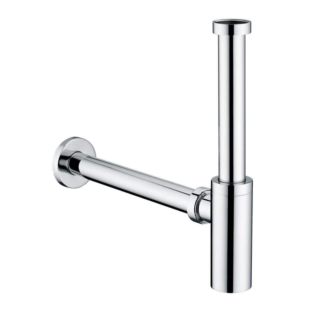 Designer 1-1/4 In. Brass Round Bottle Trap